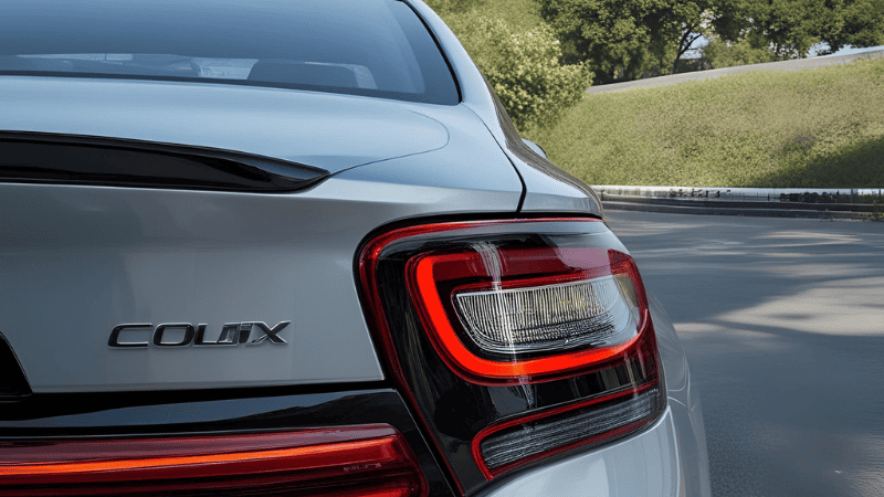 a real car taillight