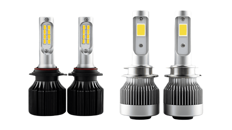 Fanless vs. Fan-Cooled car LED Bulbs