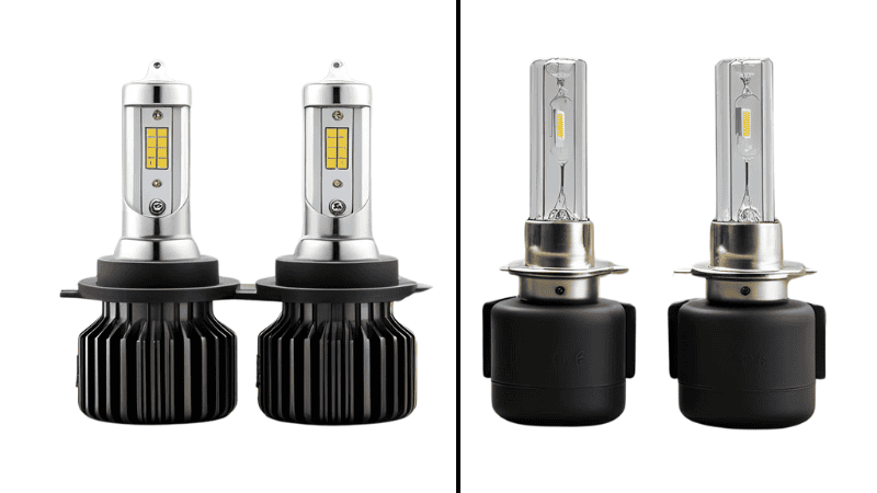 Comparison of two bulbs