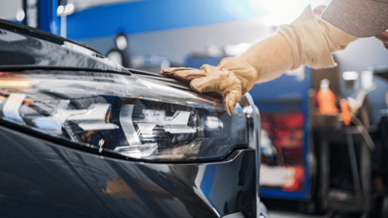 check car headlight
