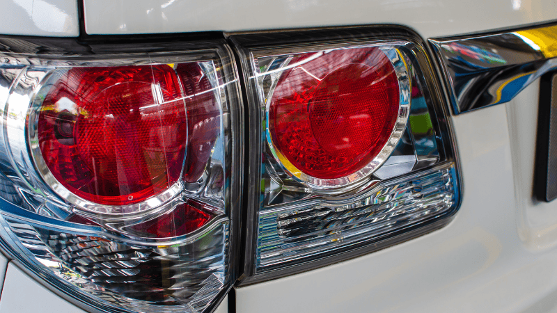 spherical lights of tail lights