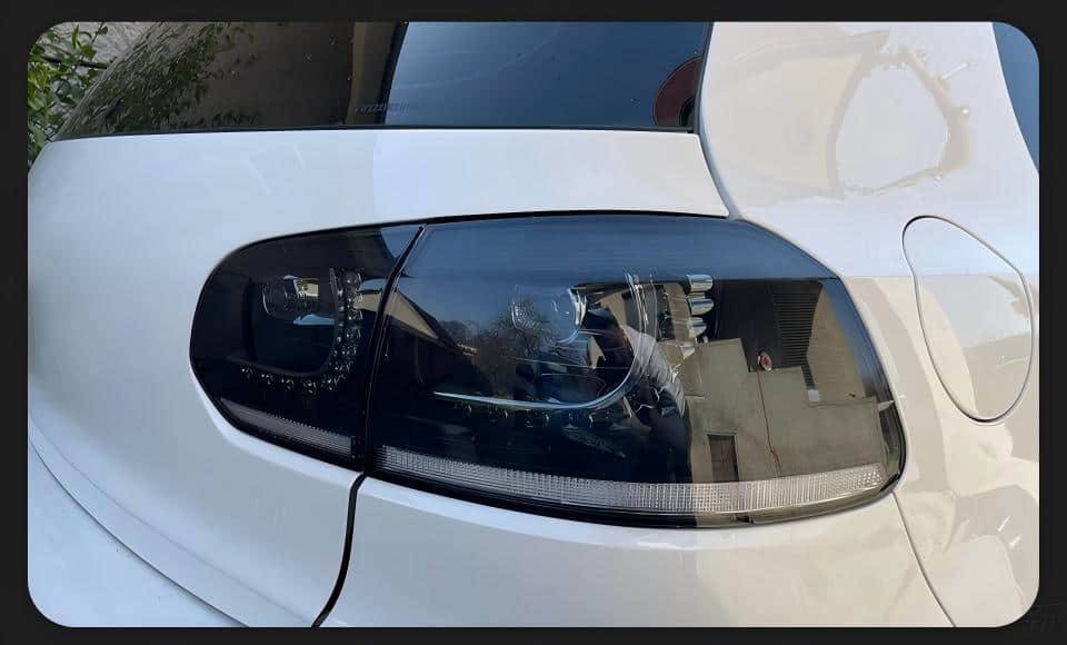 R20 LED Tail Lights for VW Golf 6 Different light shape designs