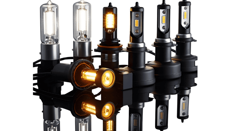 All kinds of car fog lamp bulbs