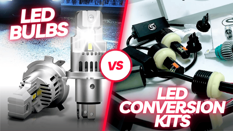 LED Bulbs VS. LED Conversion Kits