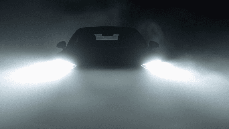 Lights through the fog