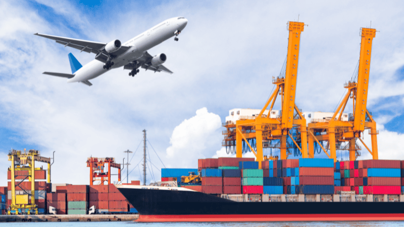 Sea and air freight