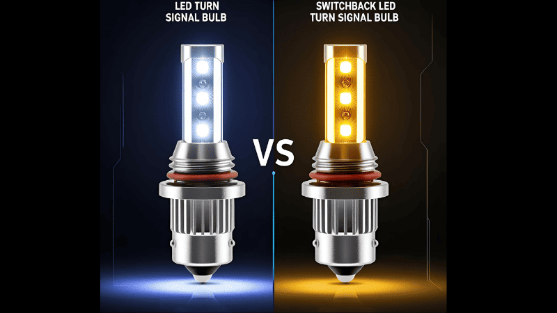 LED Turn Signal Bulb Vs Switchback LED Turn Signal Bulb