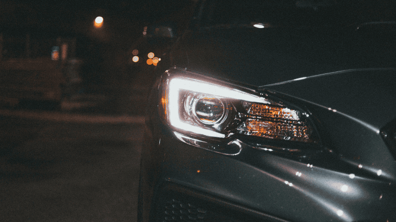 New LED headlight bulbs compared to traditional halogen bulbs
