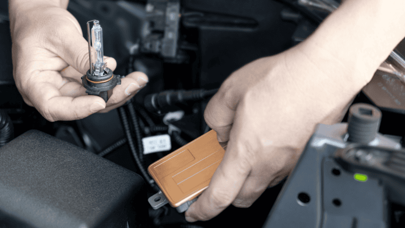 Remove the Old Headlight Bulbs