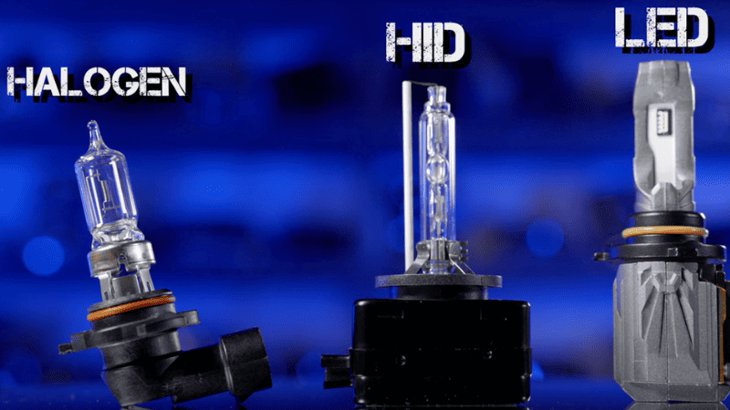 LED vs. Halogen vs. HID