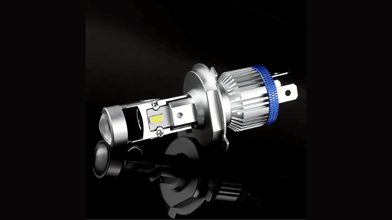 Motorcycle Scooter Led Lens Headlight Bulb
