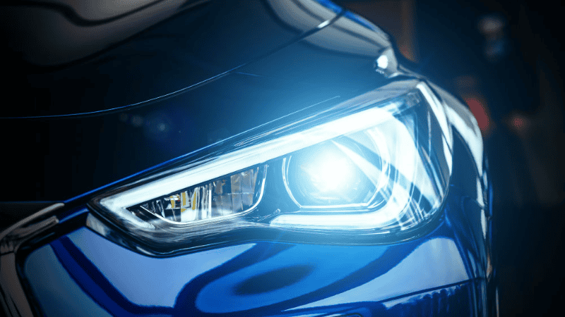 Blue Headlights