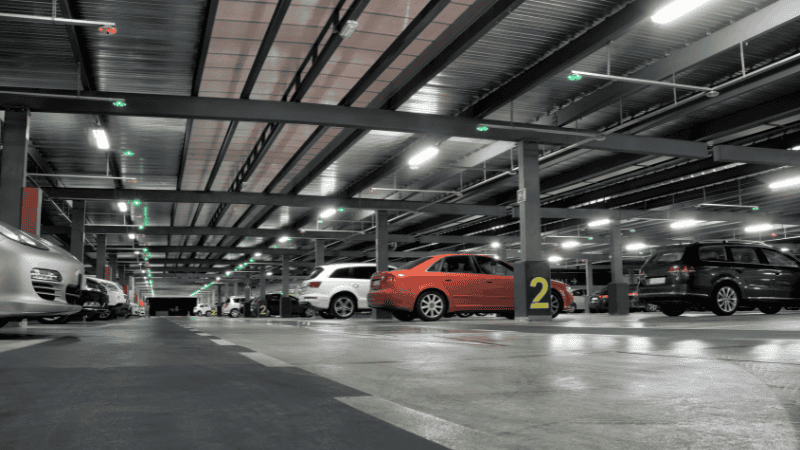 Park in the Shade or Garages