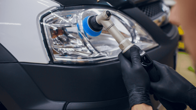 Professional Restoration of Car Headlights