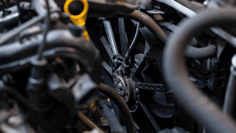 Cooling Fans on car